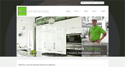 Desktop Screenshot of markhickmanhomes.com